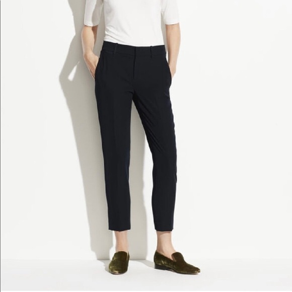 NWT Vince Tapered Trousers black - Picture 1 of 10